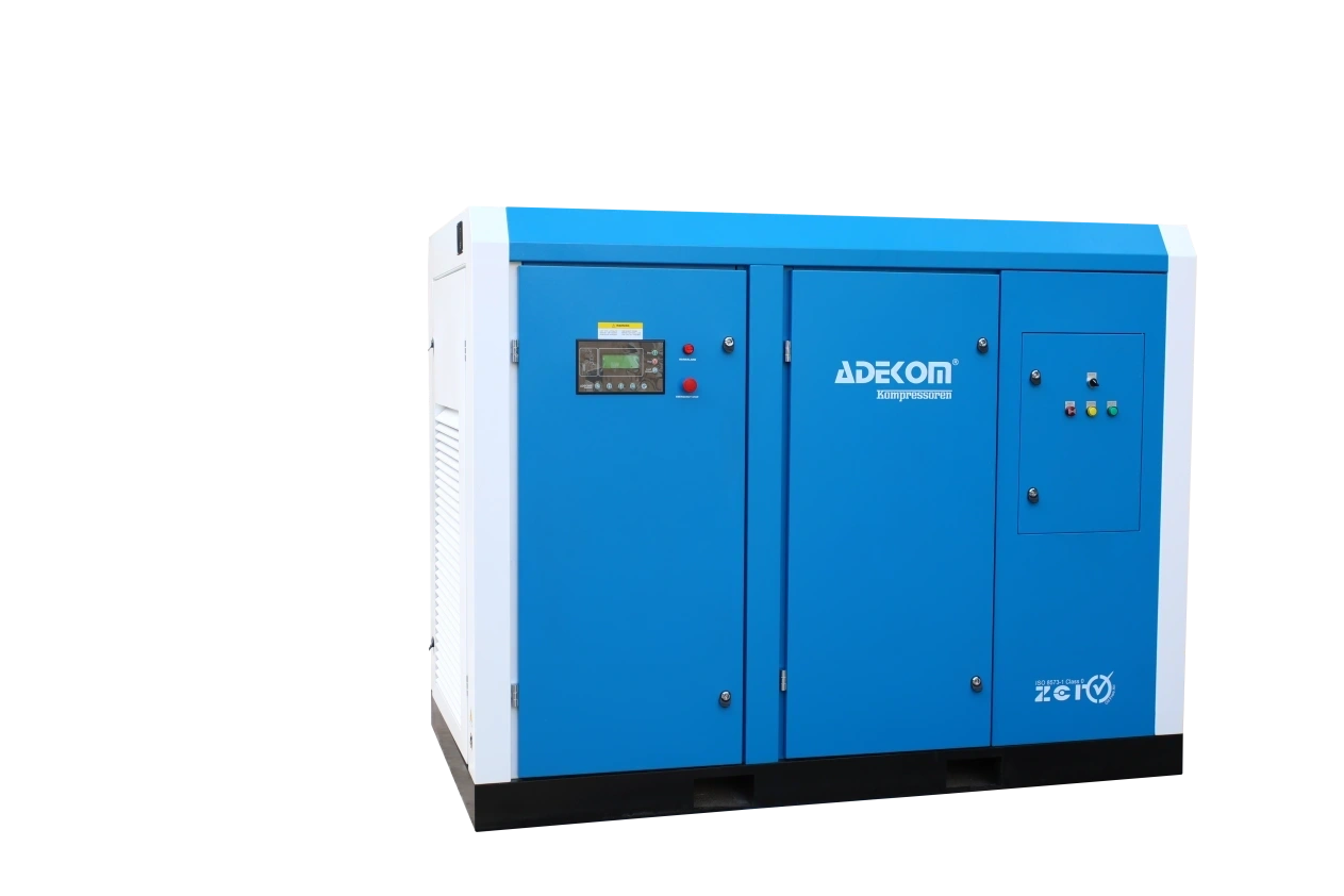 ADEKOM oil-free rotary-screw compressor, ISO 8573-1 Class 0