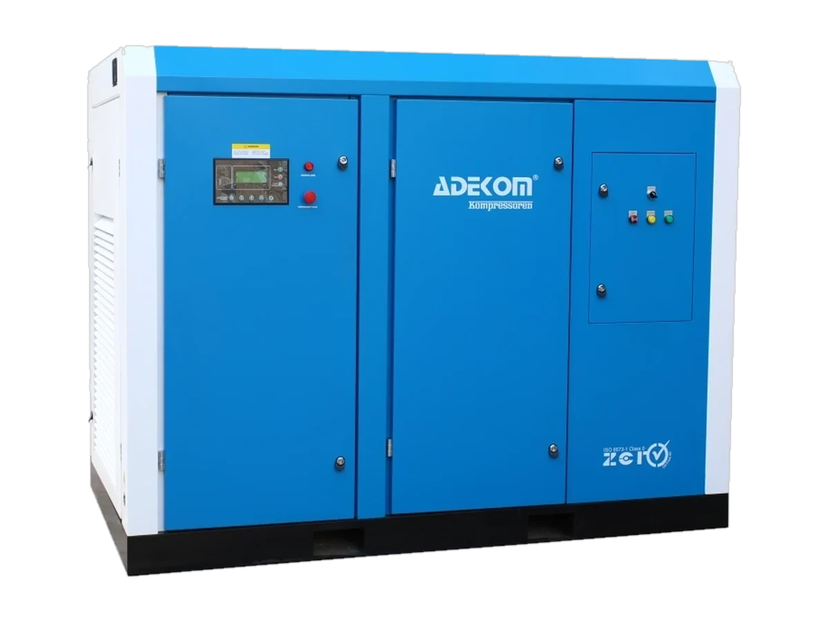 ADEKOM oil-free rotary-screw compressor, ISO 8573-1 Class 0