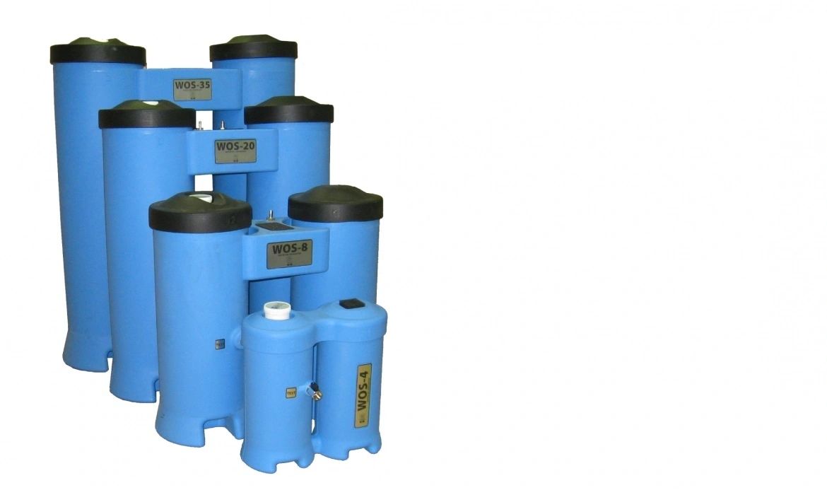 OMEGA AIR water-oil separator for condensate treatment