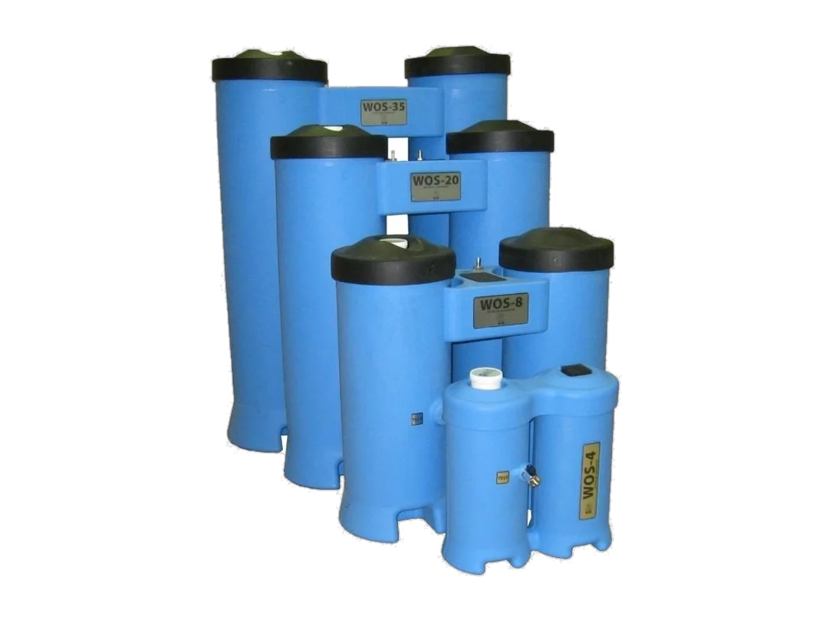OMEGA AIR water-oil separator for condensate treatment